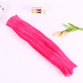 Factory sale 50CM colorful diy fuzzy sticks craft chenille stem for kids